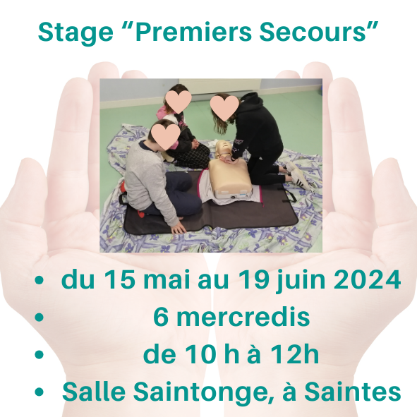 Nouveau : Stage mercredis matins, pour les enfants